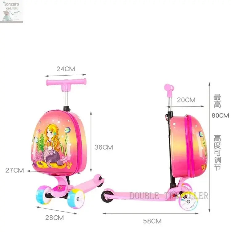 Kinderscooter Bagage de perfecte Reisgenoot - Lonzaro Kids