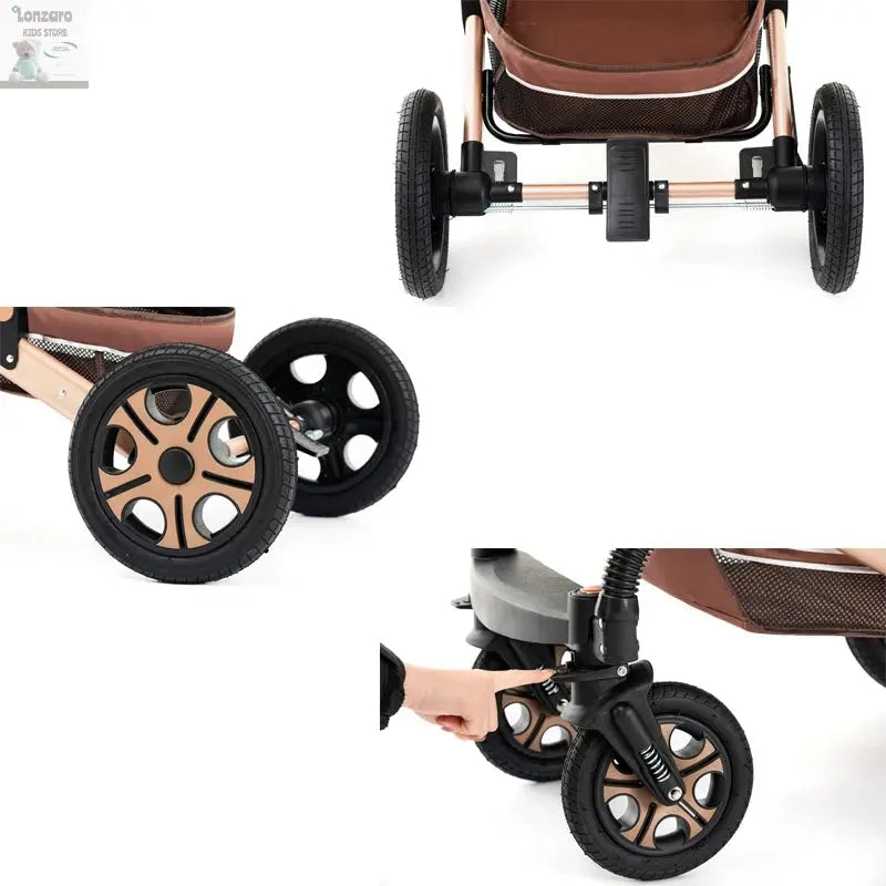 3-in-1 kinderwagen - Luxe Lonzaro Kids