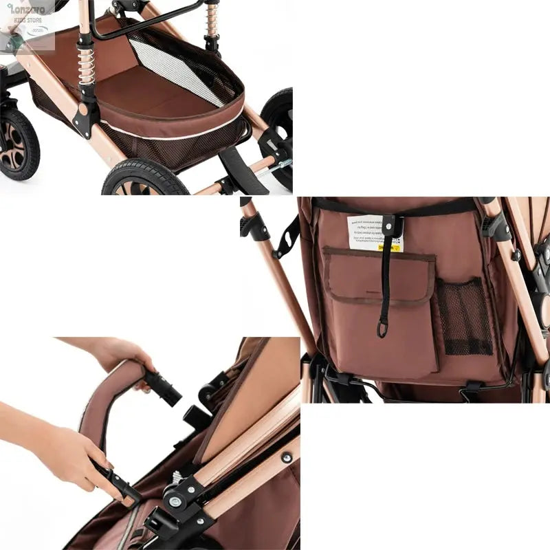 3-in-1 kinderwagen - Luxe Lonzaro Kids