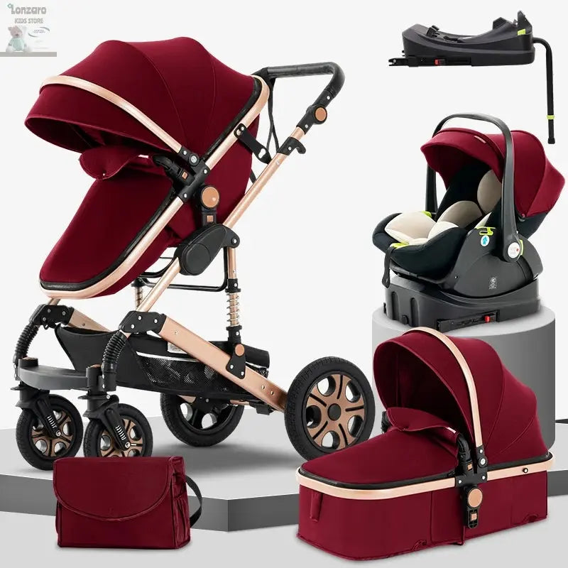 3-in-1 kinderwagen - Luxe Lonzaro Kids