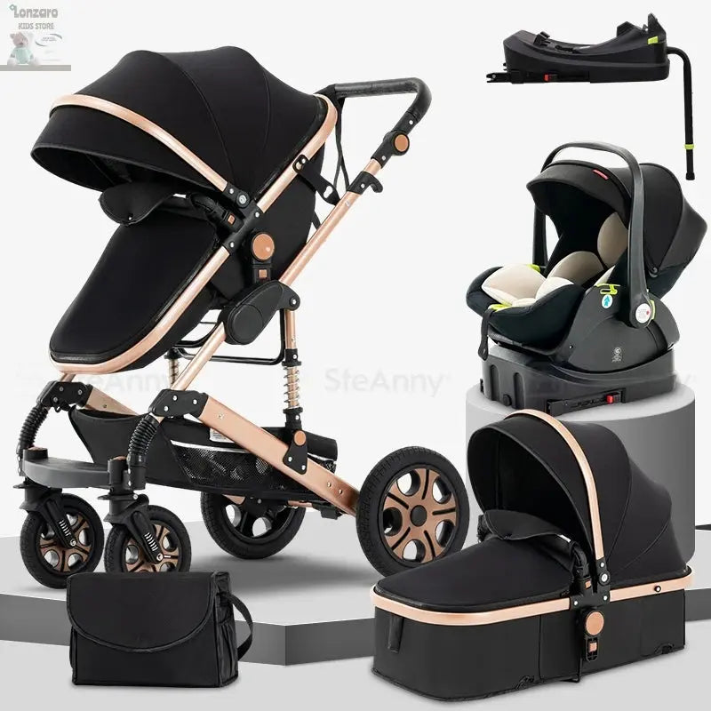 3-in-1 kinderwagen - Luxe Lonzaro Kids