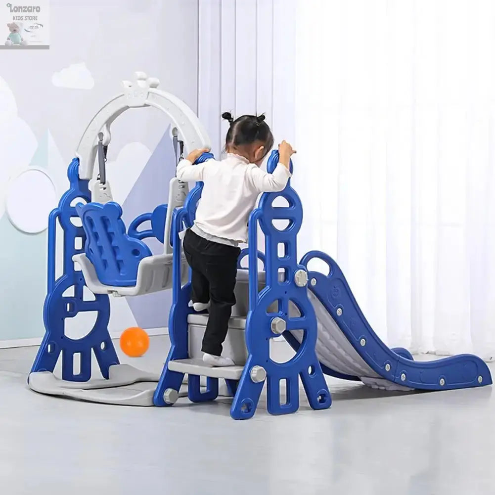 5 in 1 Glijbaan en Schommelset Lonzaro Kids