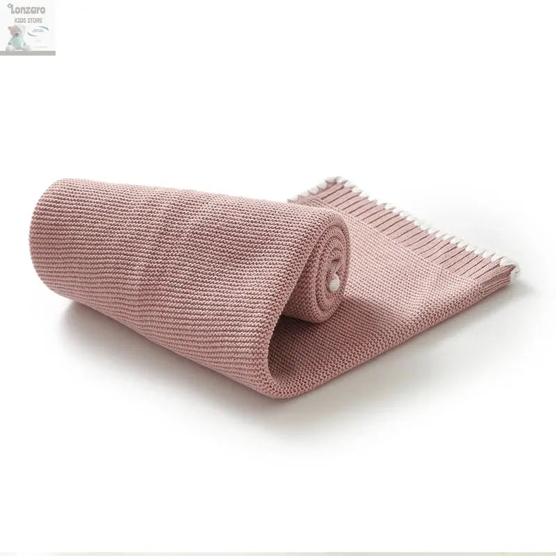 90*70cm Newborn Baby Swaddle Wrap Blankets Fashion Solid Color Infant Boys Girls Stroller Sleeping Covers Stuff Ultra-Soft Quilt Lonzaro Kids