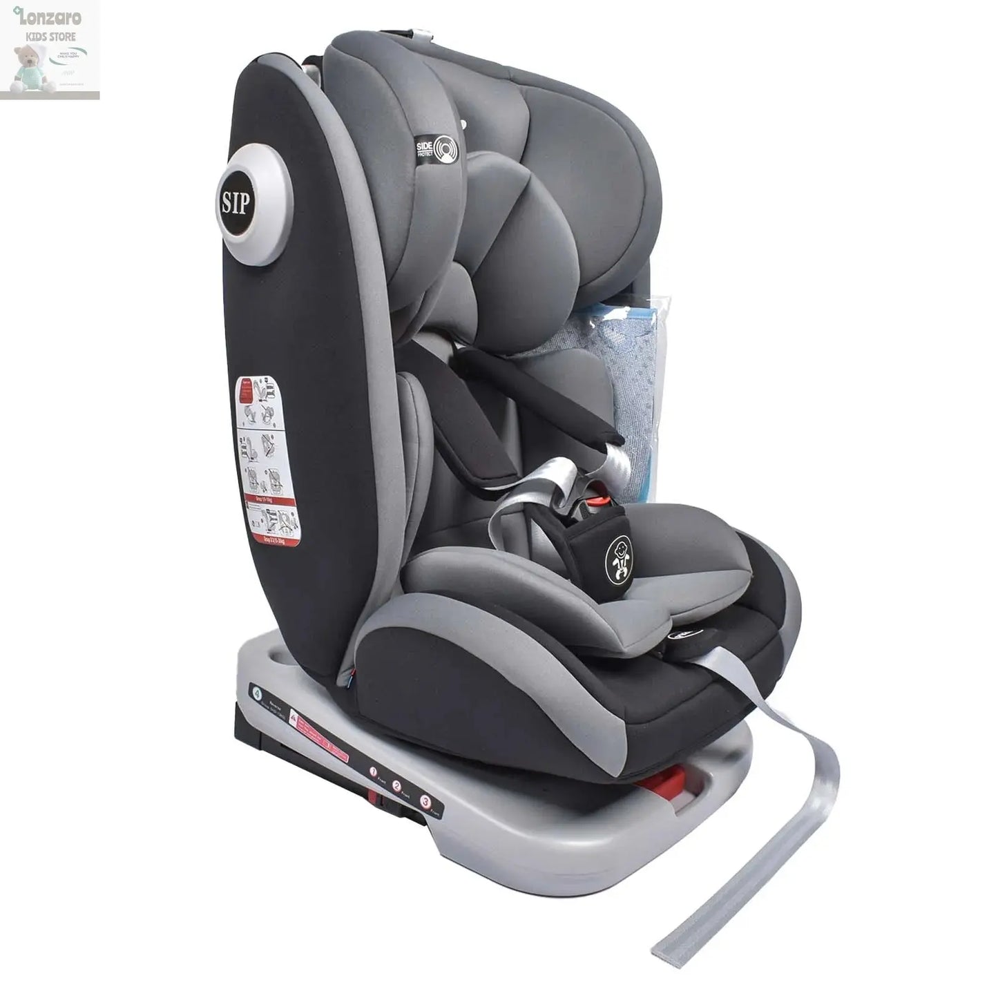 Autostoel 360° ISOFIX 0 -12 jaar - Lonzaro Kids