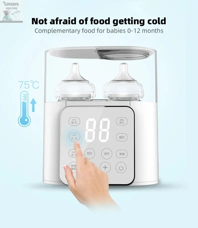 Baby Flessenwarmer multifunctioneel Lonzaro Kids