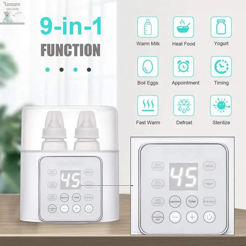 Baby Flessenwarmer multifunctioneel Lonzaro Kids
