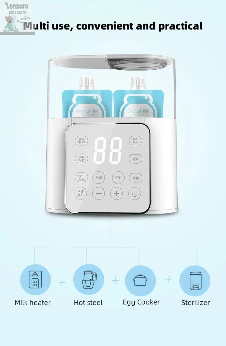 Baby Flessenwarmer multifunctioneel Lonzaro Kids
