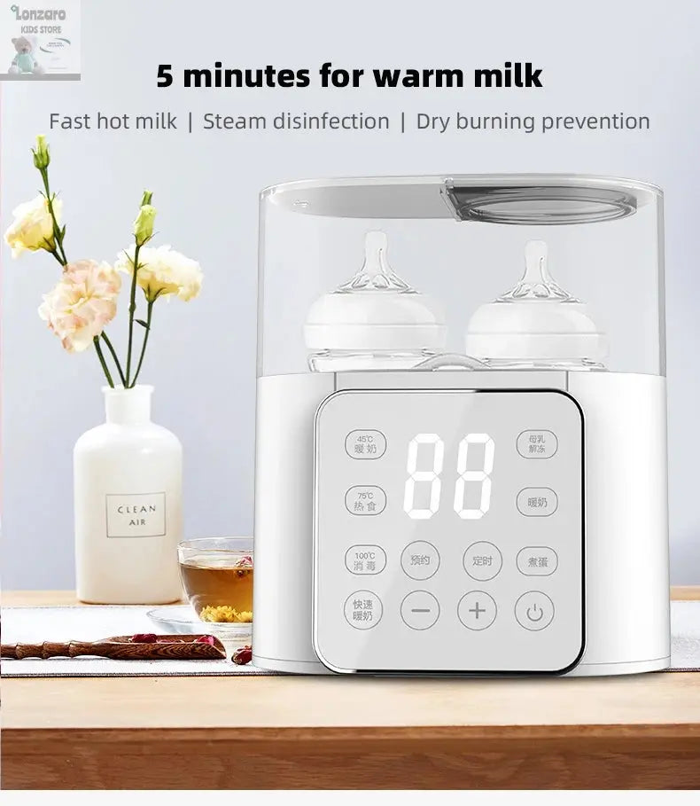 Baby Flessenwarmer multifunctioneel Lonzaro Kids