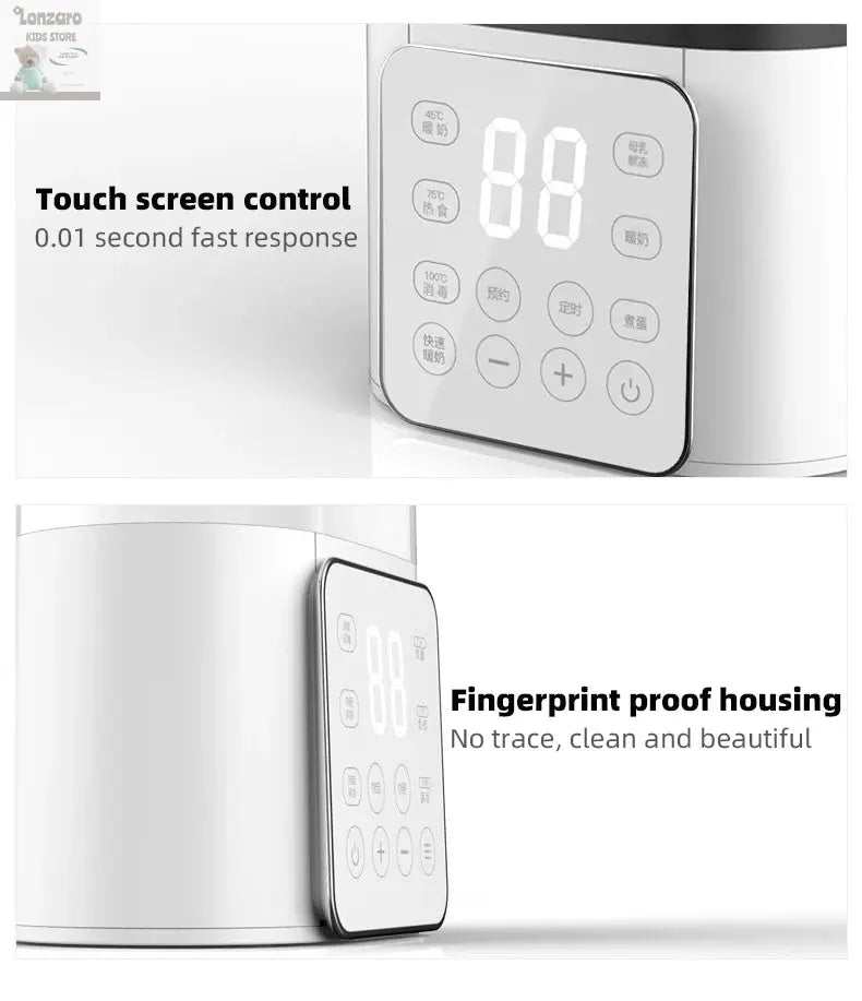 Baby Flessenwarmer multifunctioneel Lonzaro Kids