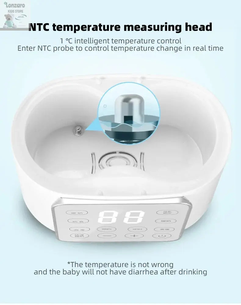 Baby Flessenwarmer multifunctioneel Lonzaro Kids