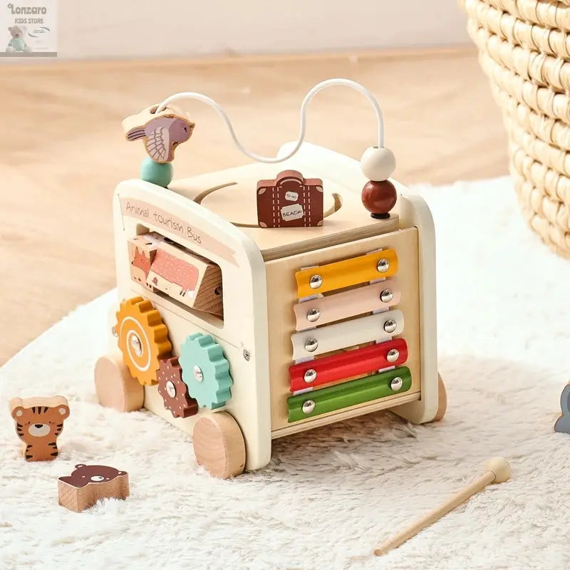 Baby Houten Montessori Auto 0-12 M Lonzaro Kids