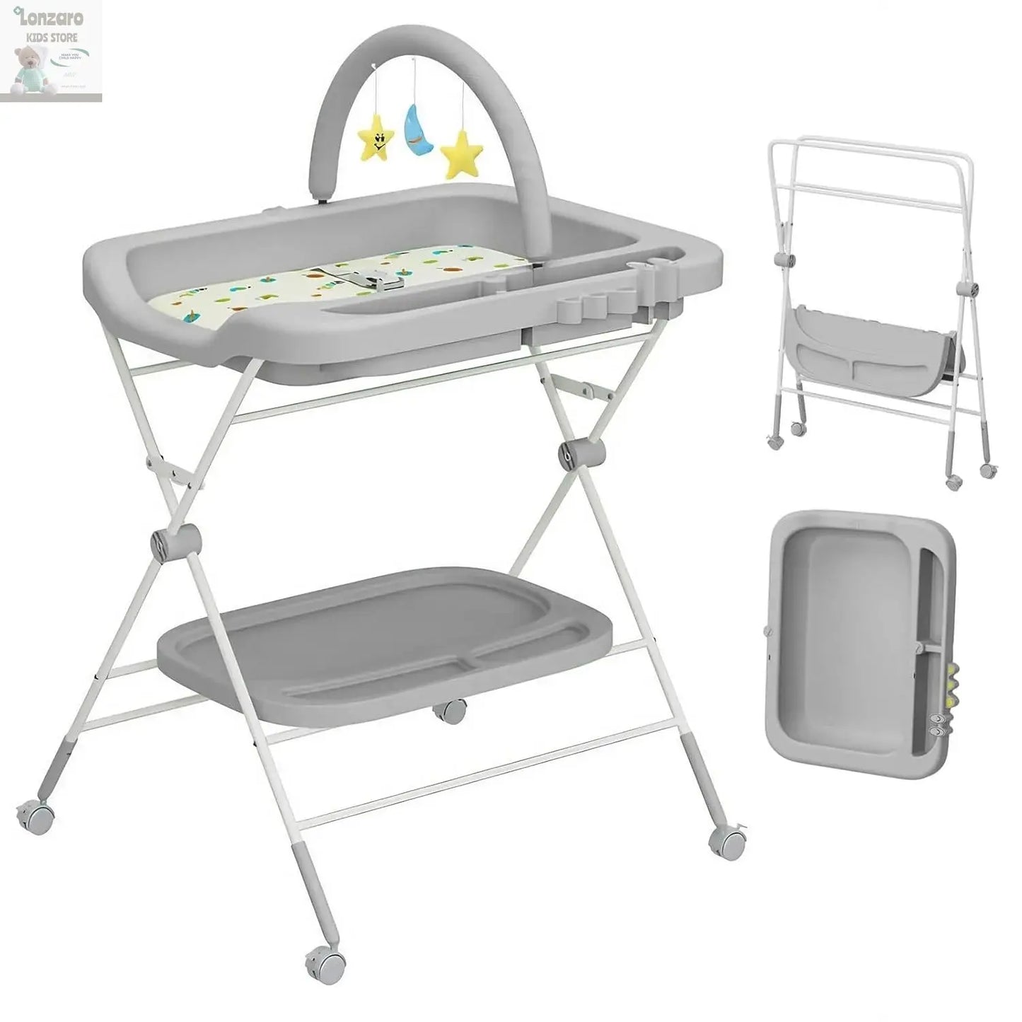 Opvouwbaar Baby Luier Verschoontafel - Lonzaro Kids