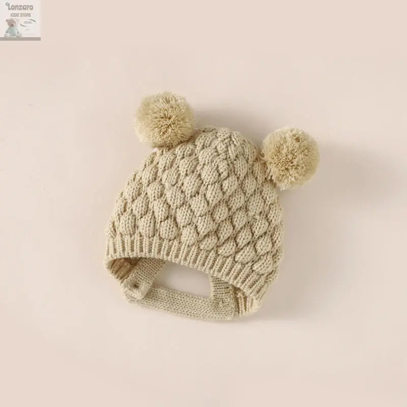 Baby rompers Set - Gebreide Jumpsuit met Muts - Lonzaro Kids