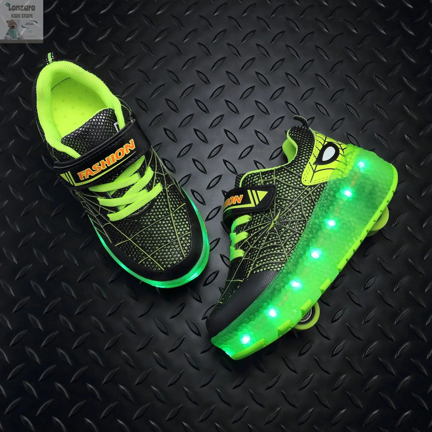 Unieke LED-verlichting voor Rolschaatsen - Lonzaro Kids