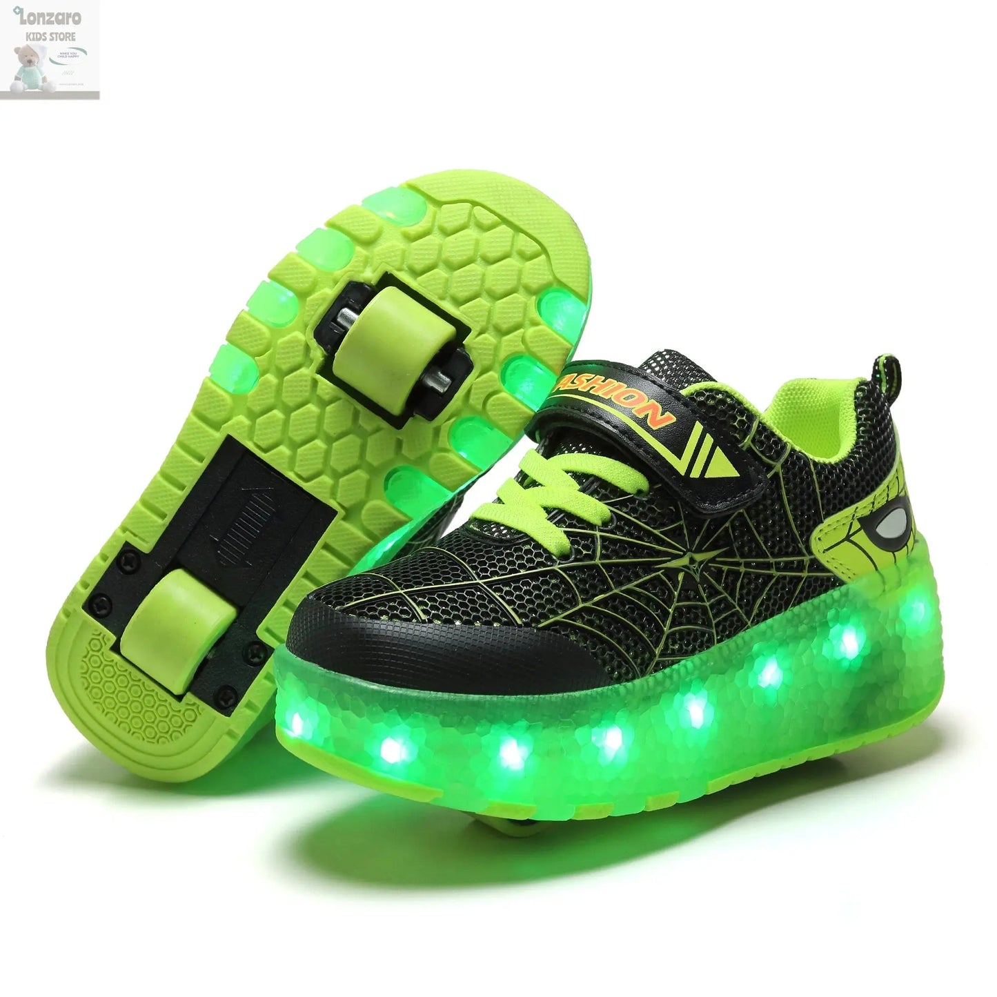 Unieke LED-verlichting voor Rolschaatsen - Lonzaro Kids