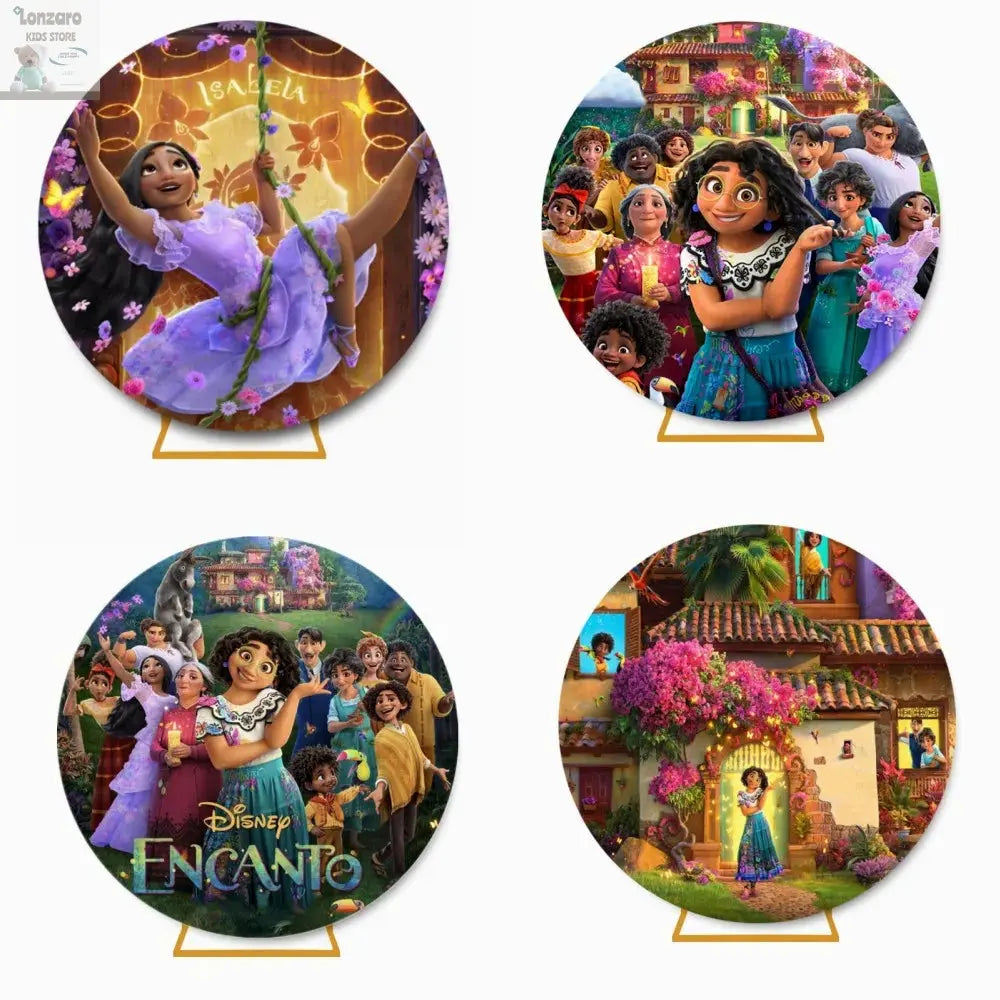 Cirkel achtergrond Disney Isabela Madrigal - Lonzaro Kids