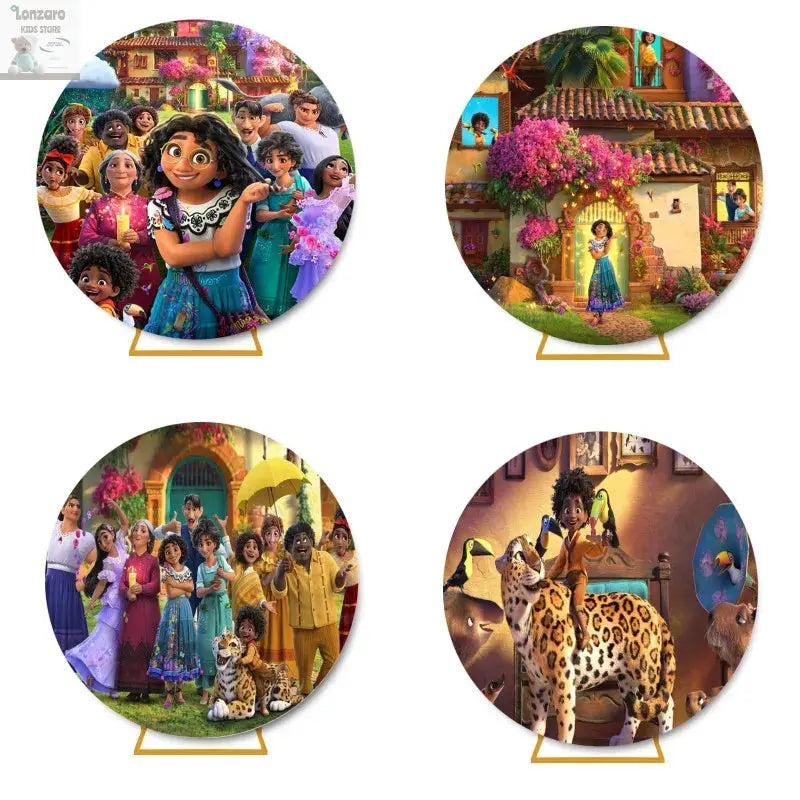 Cirkel achtergrond Disney Isabela Madrigal - Lonzaro Kids