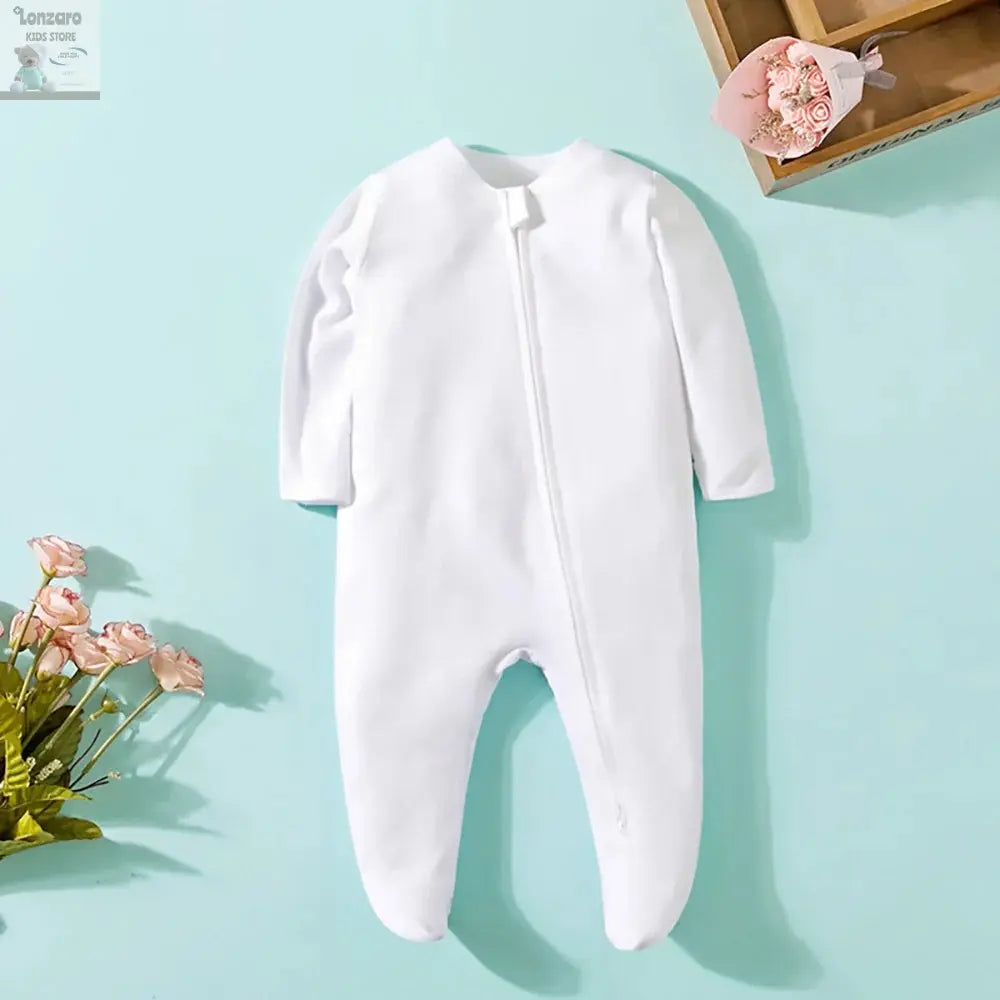 Four Seasons Newborn Baby Rompers Jumpsuit suit Baby Clothes for Girls Long Sleeve Jumpsuit overalls Baby Clothing Baby Romper Lonzaro Kids
