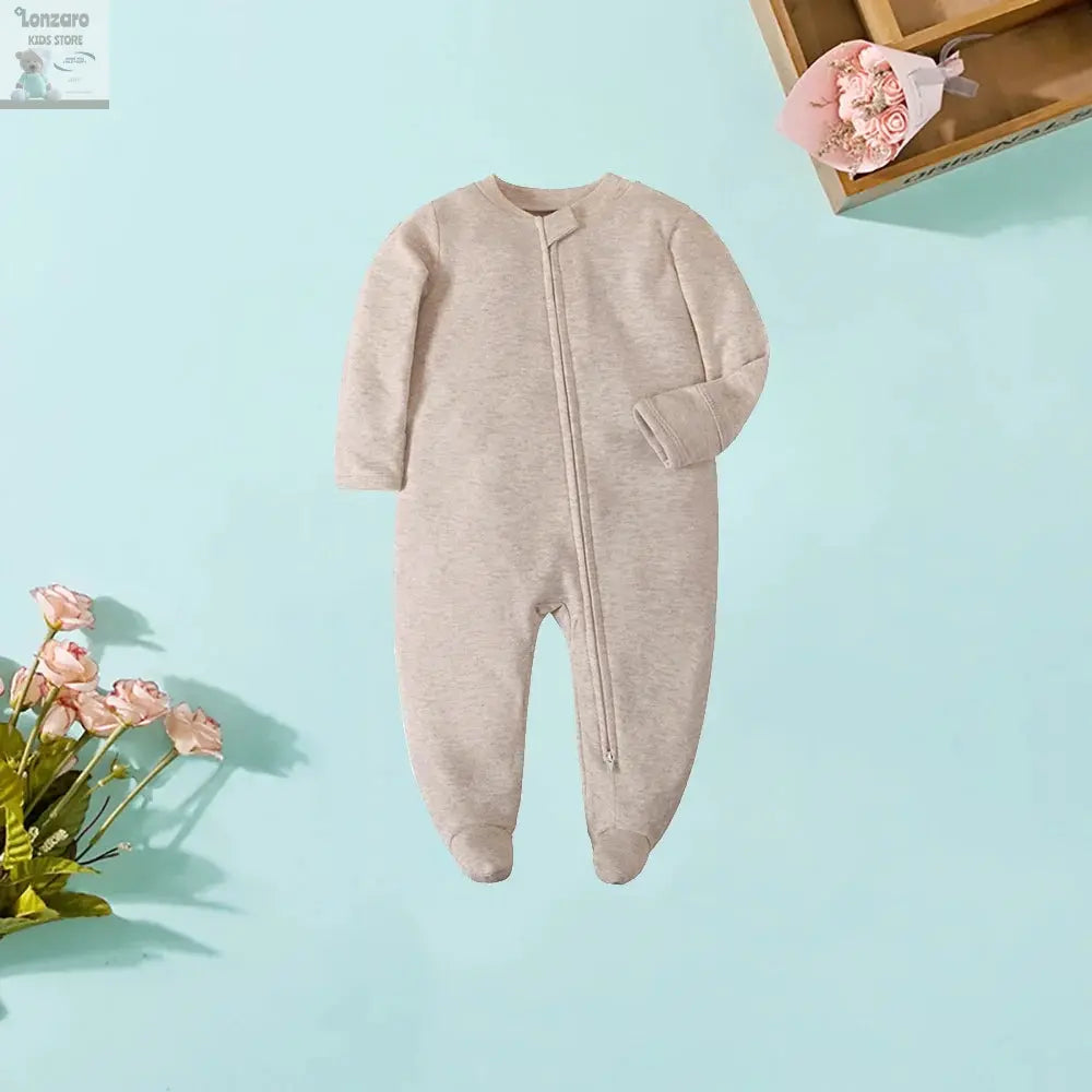 Four Seasons Newborn Baby Rompers Jumpsuit suit Baby Clothes for Girls Long Sleeve Jumpsuit overalls Baby Clothing Baby Romper Lonzaro Kids