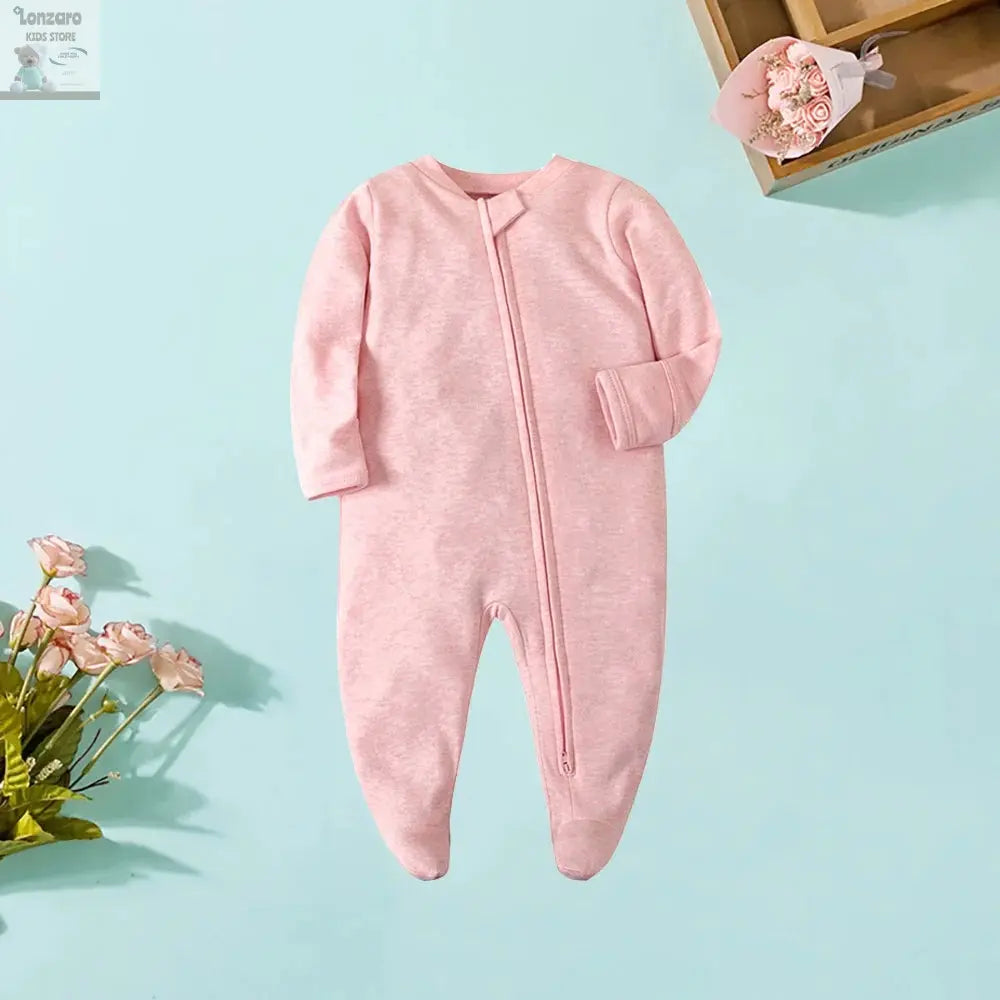 Four Seasons Newborn Baby Rompers Jumpsuit suit Baby Clothes for Girls Long Sleeve Jumpsuit overalls Baby Clothing Baby Romper Lonzaro Kids