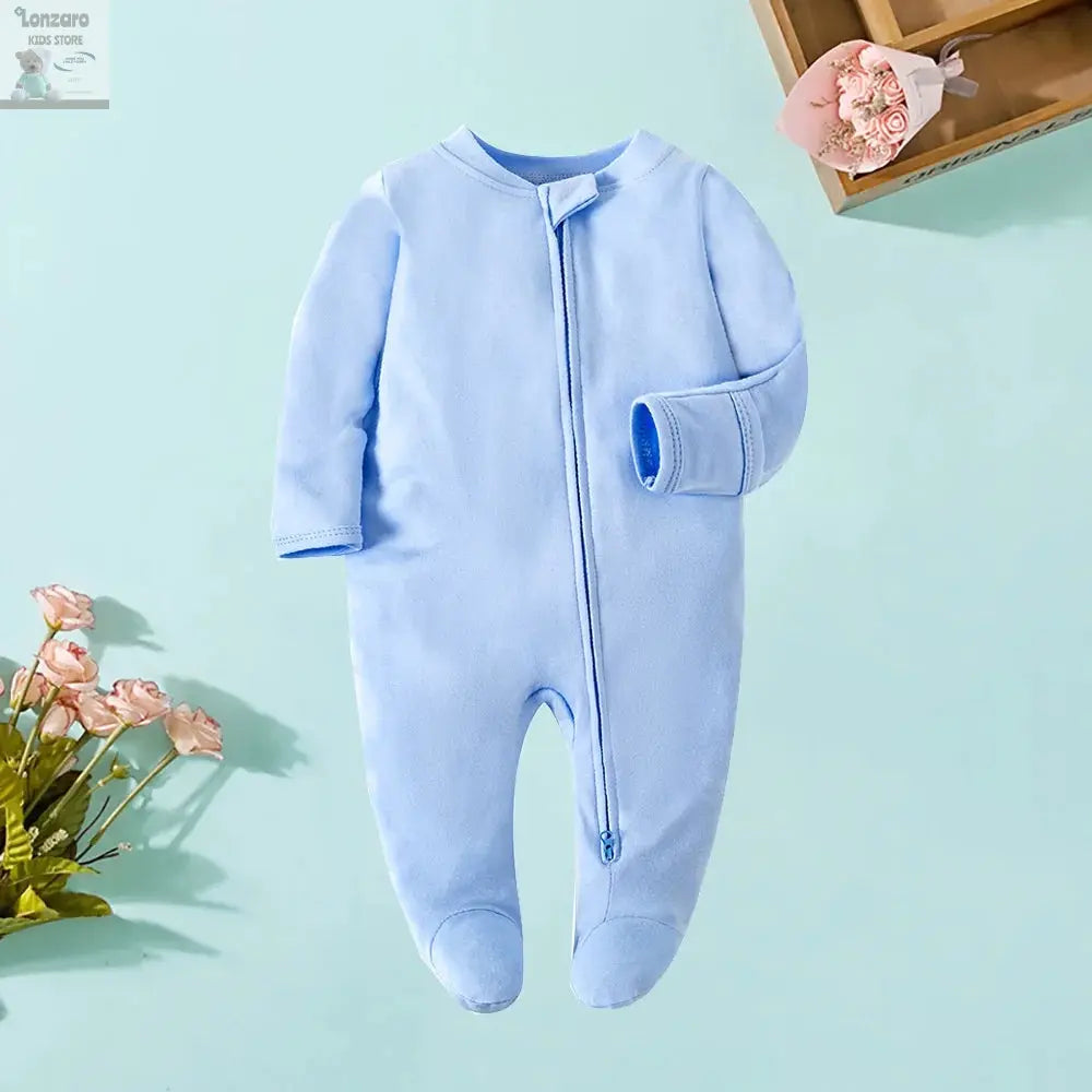 Four Seasons Newborn Baby Rompers Jumpsuit suit Baby Clothes for Girls Long Sleeve Jumpsuit overalls Baby Clothing Baby Romper Lonzaro Kids