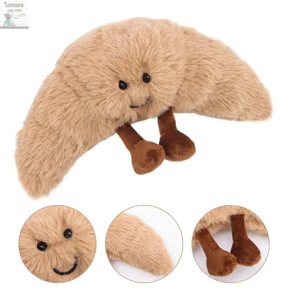 Knuffels Croissant pluche Lonzaro Kids