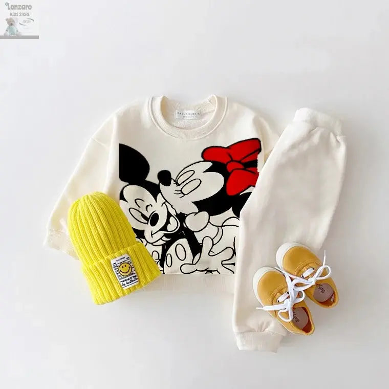 Mickey Mouse Sweater & Broek Set Lonzaro Kids