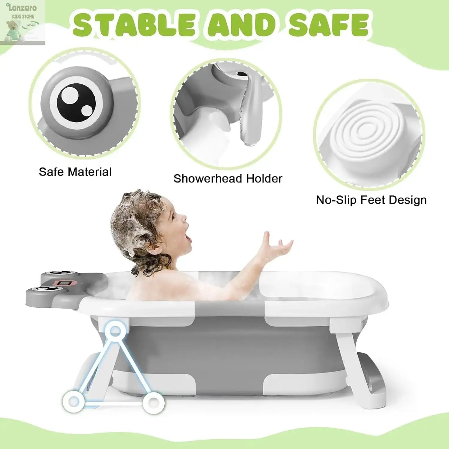 Milieuvriendelijk Baby Badje Lonzaro Kids