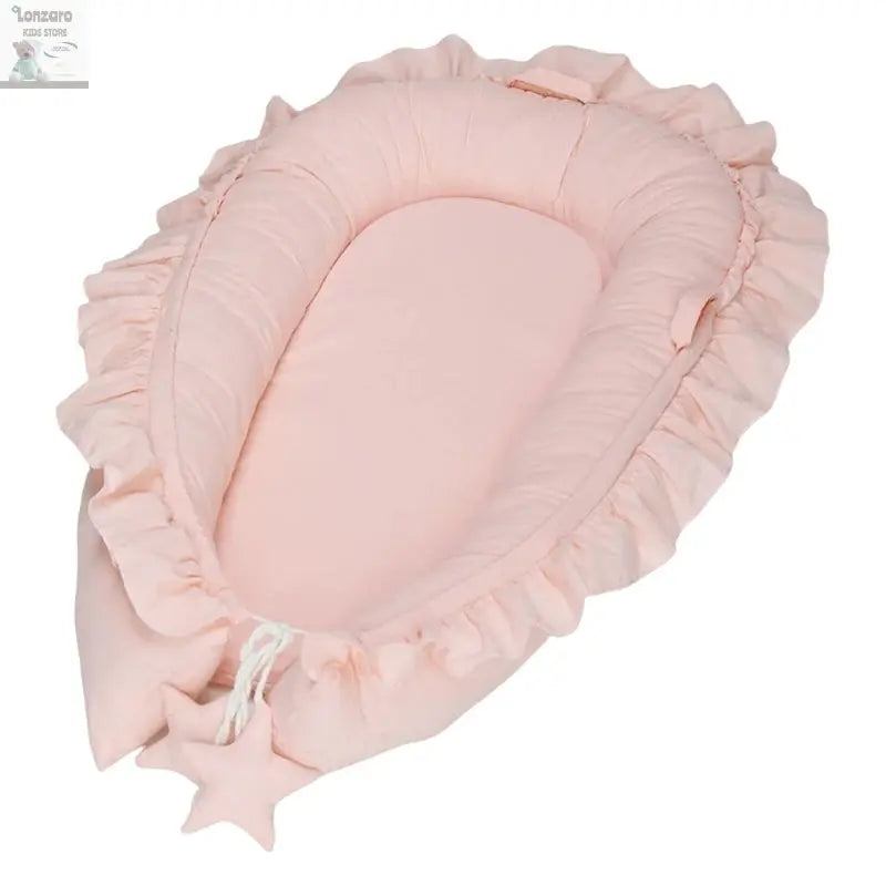 Multifunctional Baby Nest Lounger Portable Mobile Rest Space Newborns Sleep Bed Unisex for Boys Girls Travel Bed Lonzaro Kids