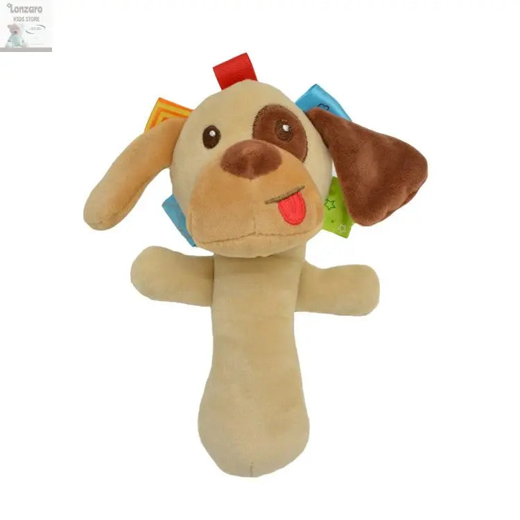 Pluche Dier Rammelaar voor Baby's - Educatief Speelgoed Lonzaro Kids