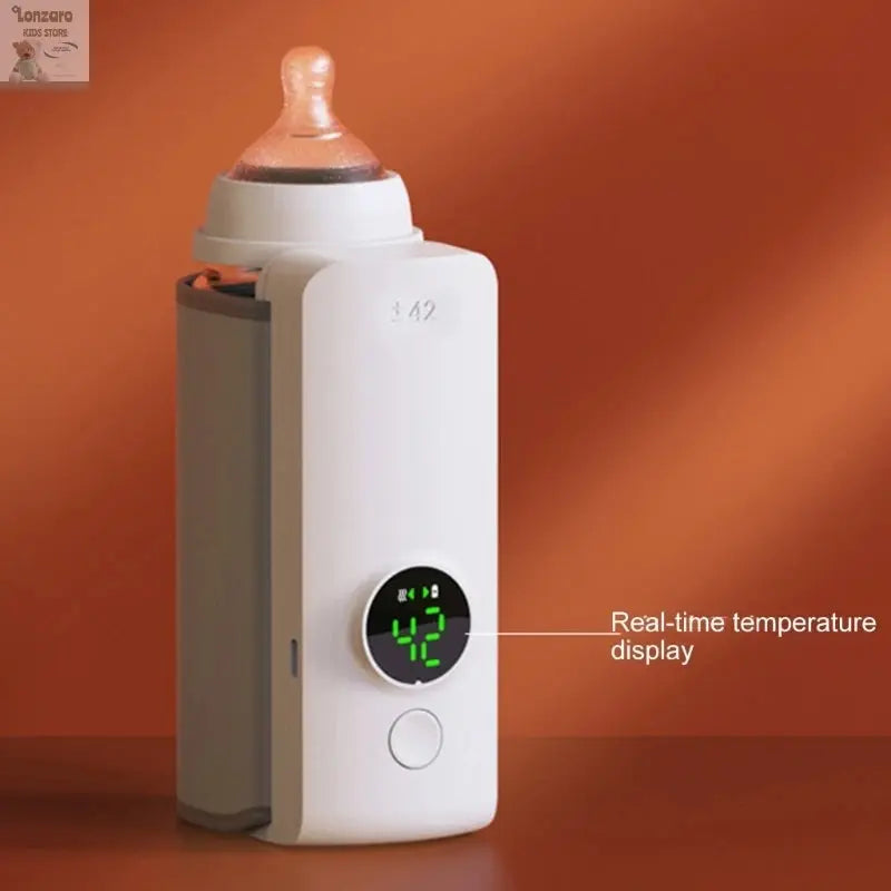 Portable Baby Bottle Warmer Innovative Portable Bottle Warmer Easy Carry Perfect for Keeping Milk Warm During Outings 066B Lonzaro Kids