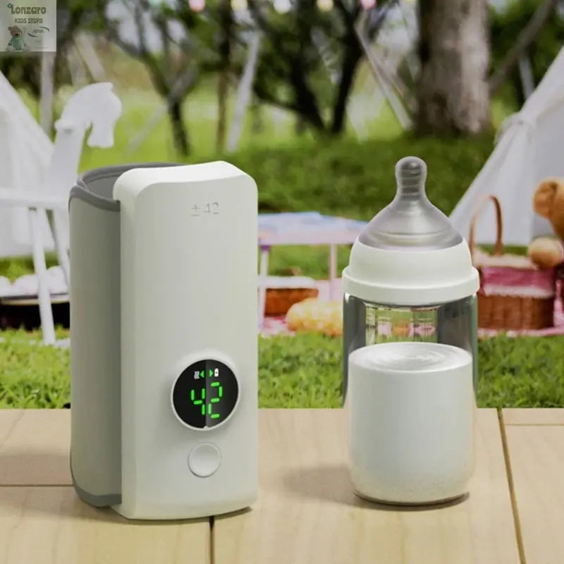 Portable Baby Bottle Warmer Innovative Portable Bottle Warmer Easy Carry Perfect for Keeping Milk Warm During Outings 066B Lonzaro Kids