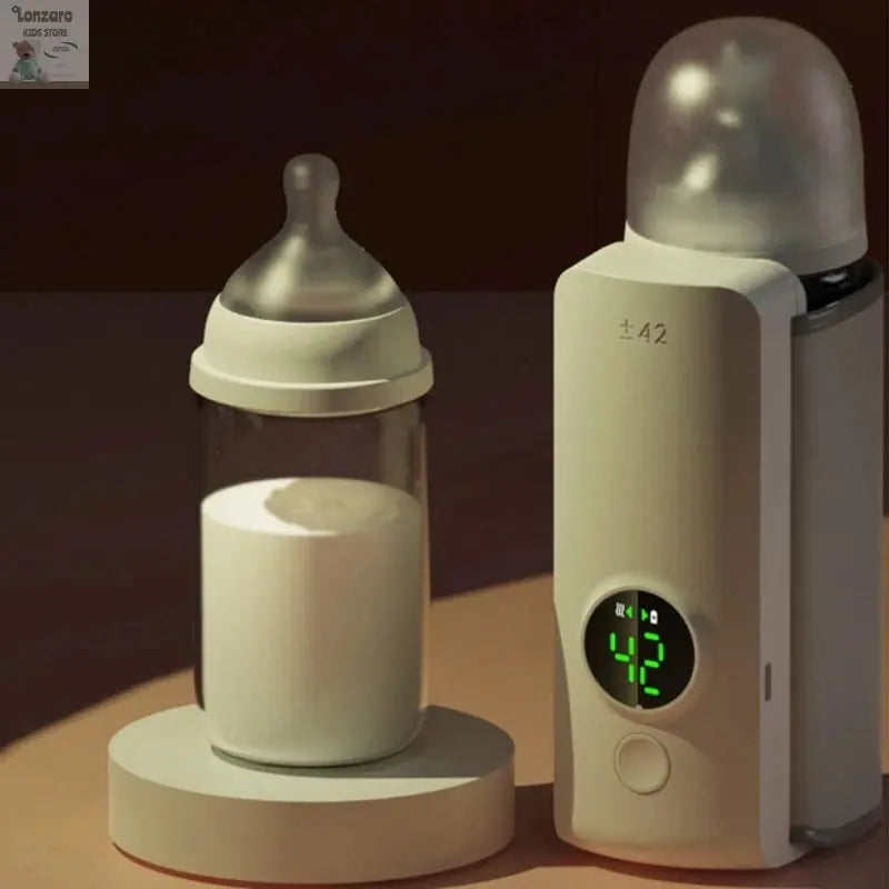 Portable Baby Bottle Warmer Innovative Portable Bottle Warmer Easy Carry Perfect for Keeping Milk Warm During Outings 066B Lonzaro Kids