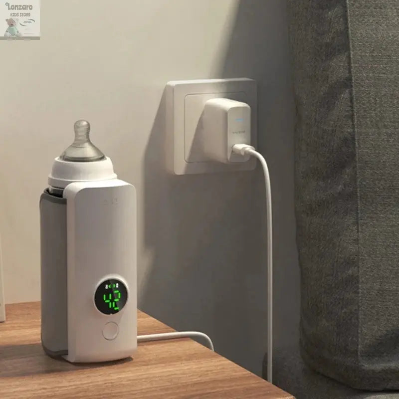 Portable Baby Bottle Warmer Innovative Portable Bottle Warmer Easy Carry Perfect for Keeping Milk Warm During Outings 066B Lonzaro Kids