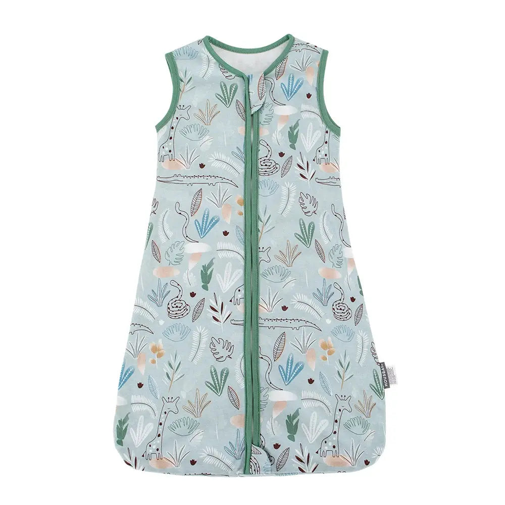 Sleeping Bags For Baby 3-18Months Summer Thin Baby One-Piece Sleepwear Cute Bear Print Cartoon Sleepsack Anti-Kick Blanket Lonzaro Kids