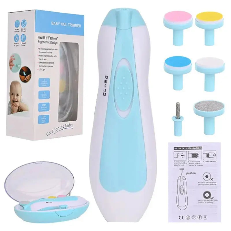 BabyTrimmer Elektrisch Nagelverzorging Set - Lonzaro Kids