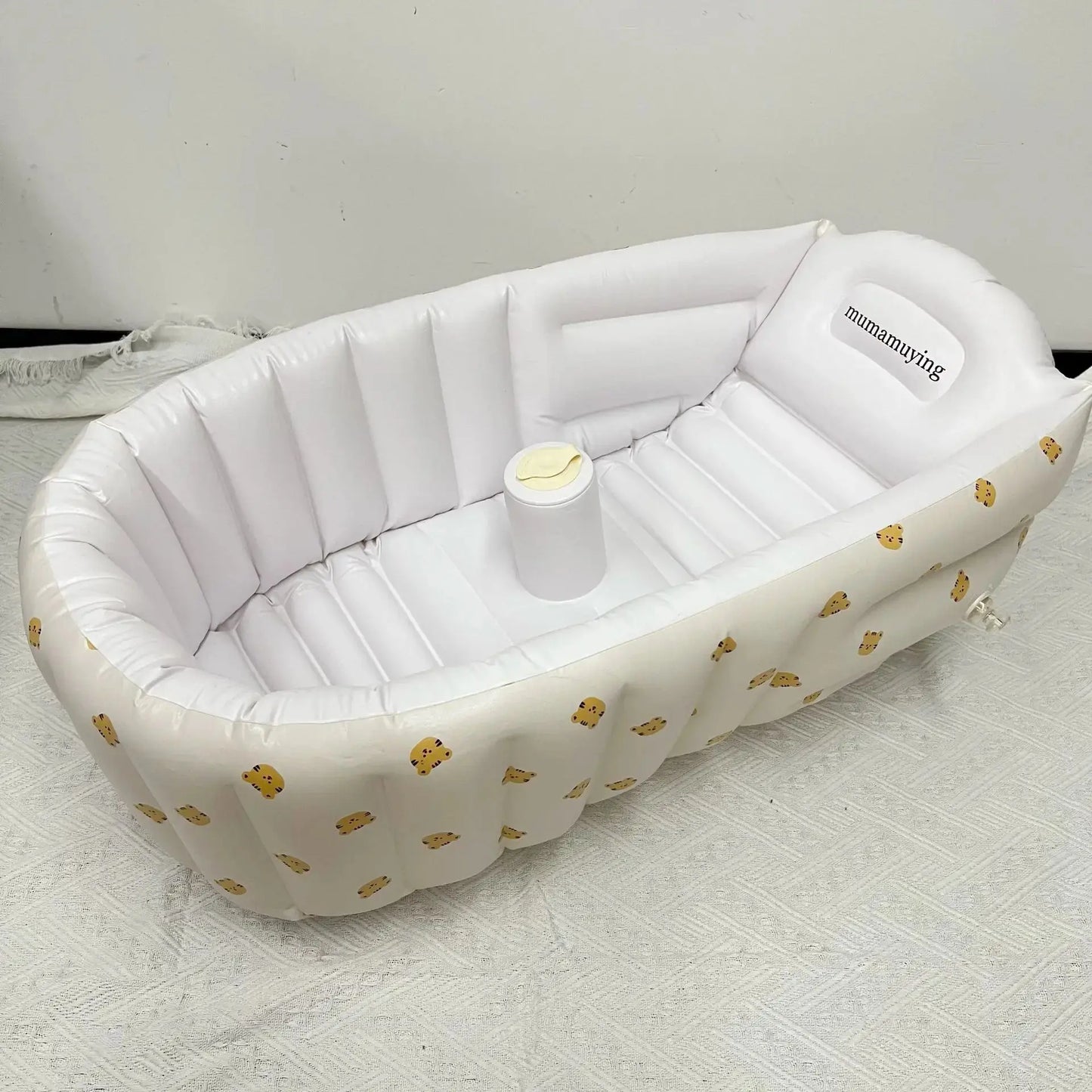 Baby shower basin, baby folding inflatable learning seat, multifunctional dining chair, bath bench, small sofa, shower basin Lonzaro Kids