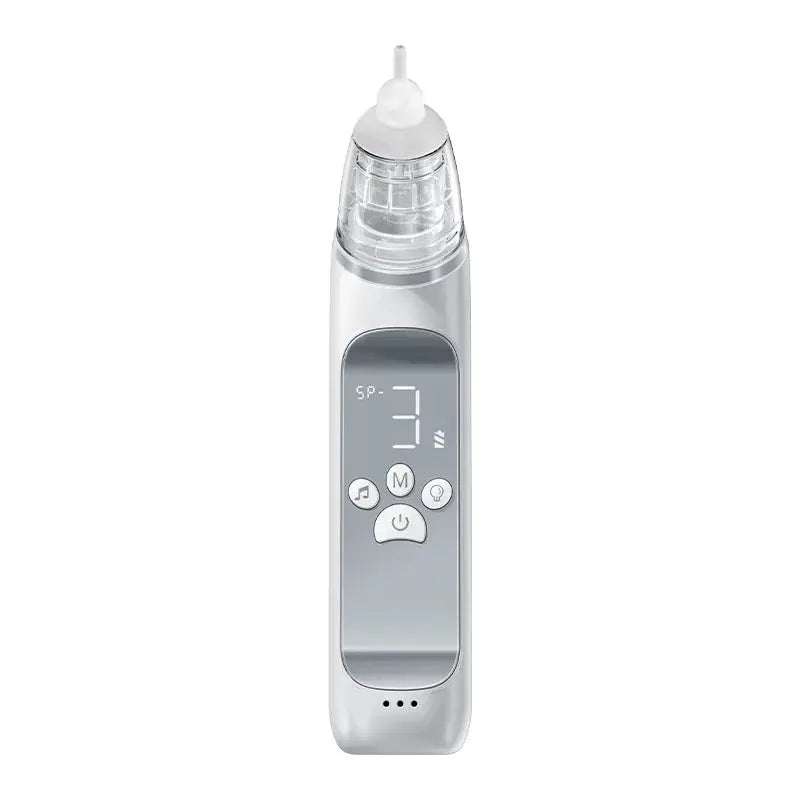 Baby Electric Nasal Aspirator Nose Suction Device with Food Grade Silicone Mouthpiece 3 Suction Modes and Soothing Music Lonzaro Kids