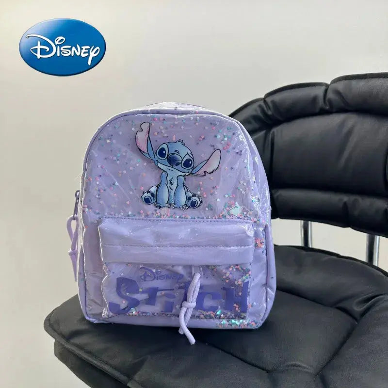 Disney Cartoon Mickey Mouse Cute Fashion Backpack Women's Minnie Canvas School Bag Fashion Large Capacity Backpack Girls Mochila Lonzaro Kids