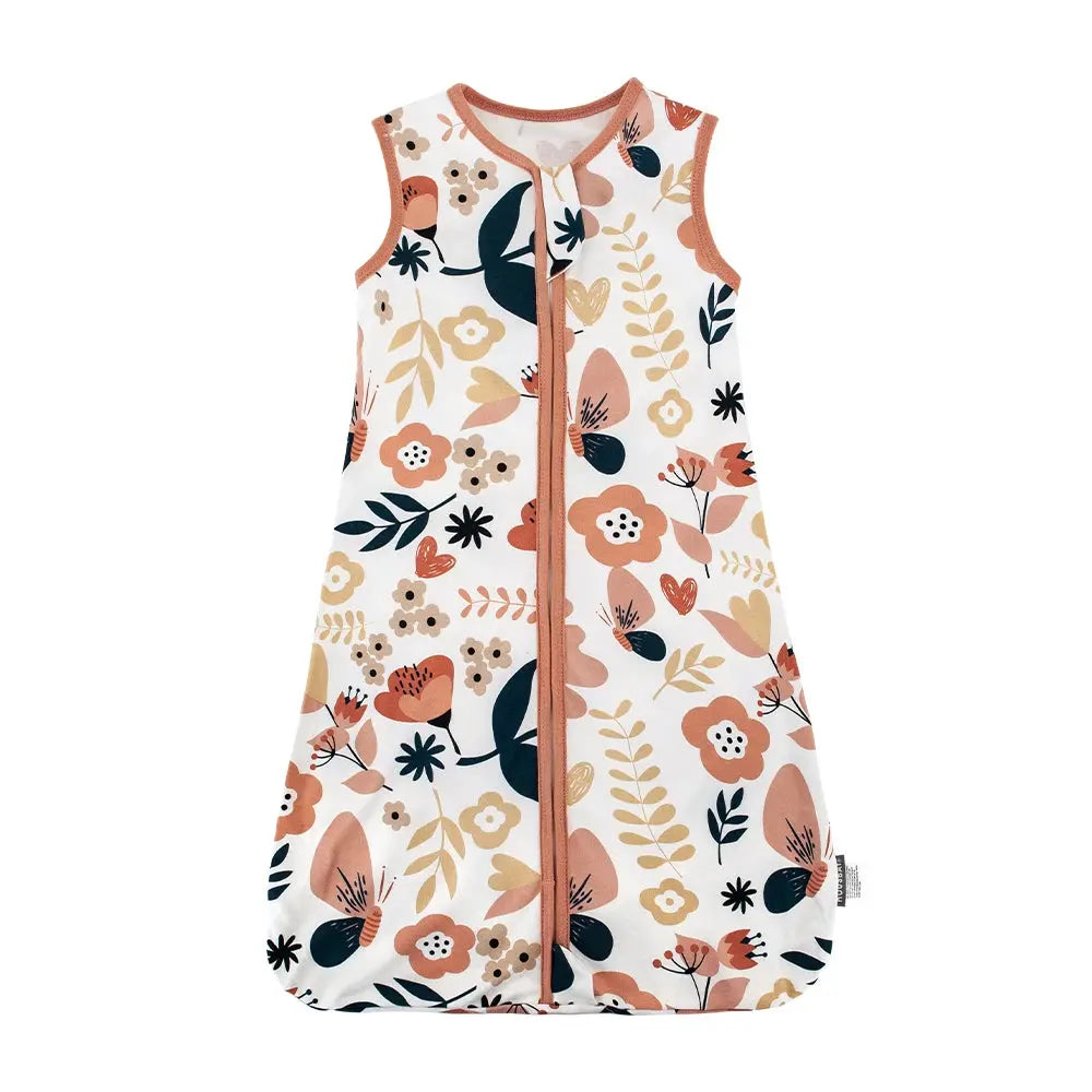 Sleeping Bags For Baby 3-18Months Summer Thin Baby One-Piece Sleepwear Cute Bear Print Cartoon Sleepsack Anti-Kick Blanket Lonzaro Kids