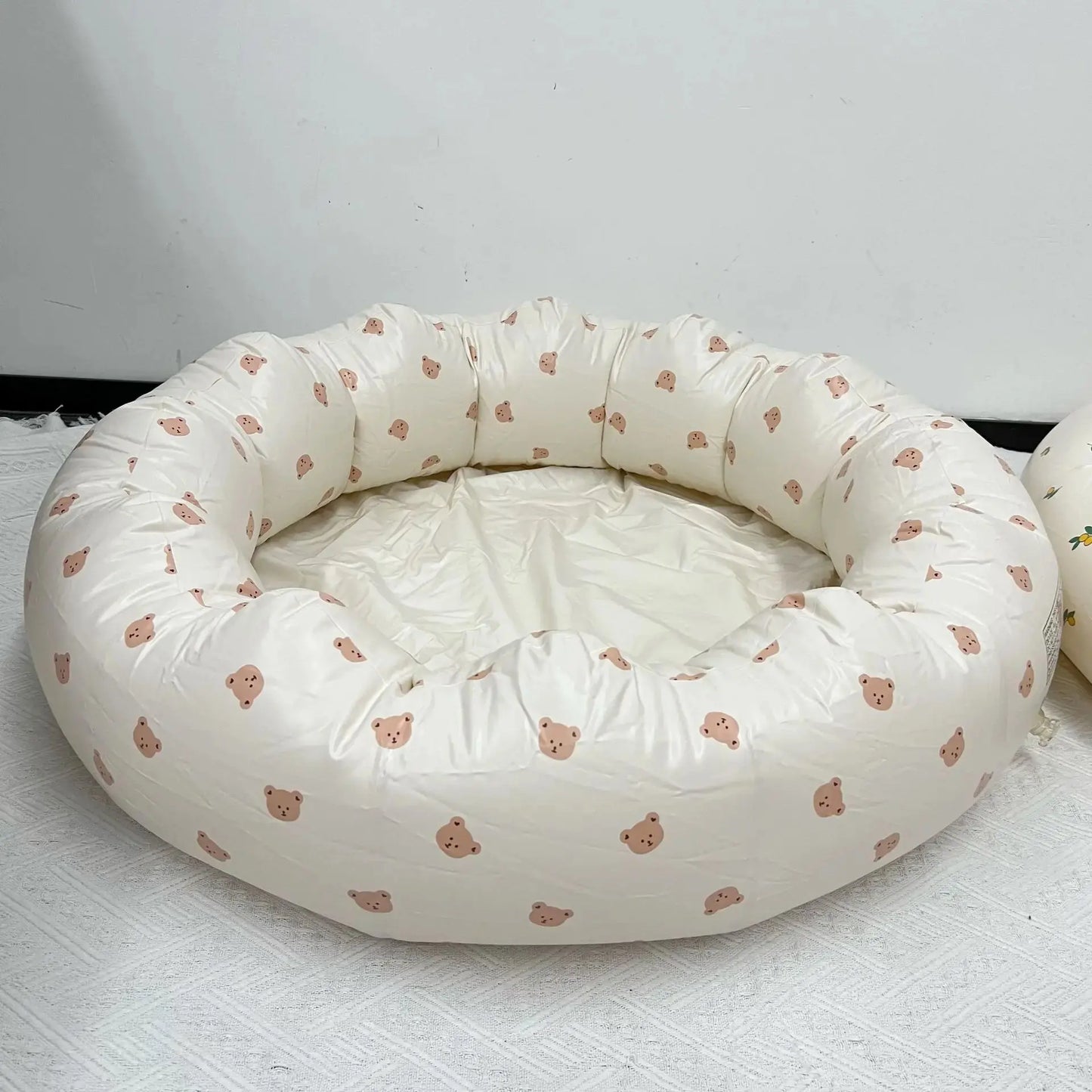 Baby shower basin, baby folding inflatable learning seat, multifunctional dining chair, bath bench, small sofa, shower basin Lonzaro Kids