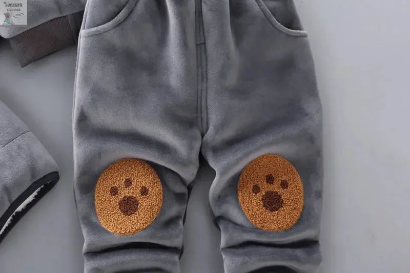 Schattige 3-Delige Set voor Kinderen in de Winter Lonzaro Kids