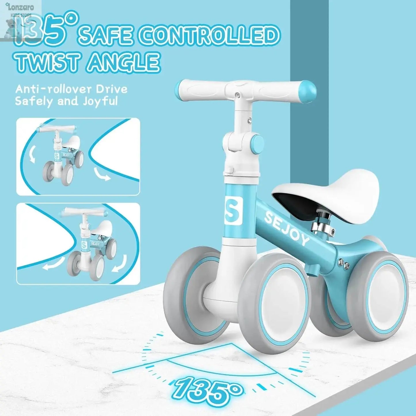 Sejoy Baby Loopfiets - Lonzaro Kids