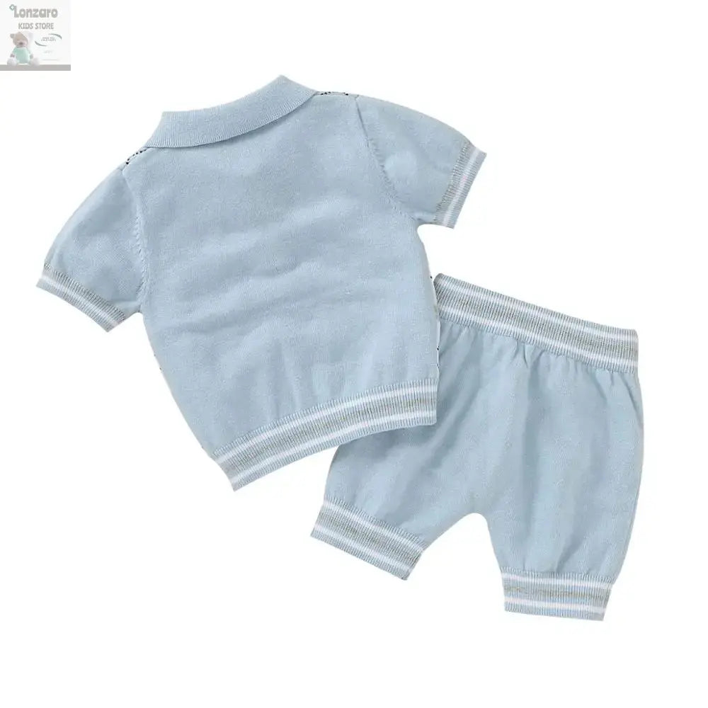 Tweedelige Set met Leuke Prints - Lonzaro Kids