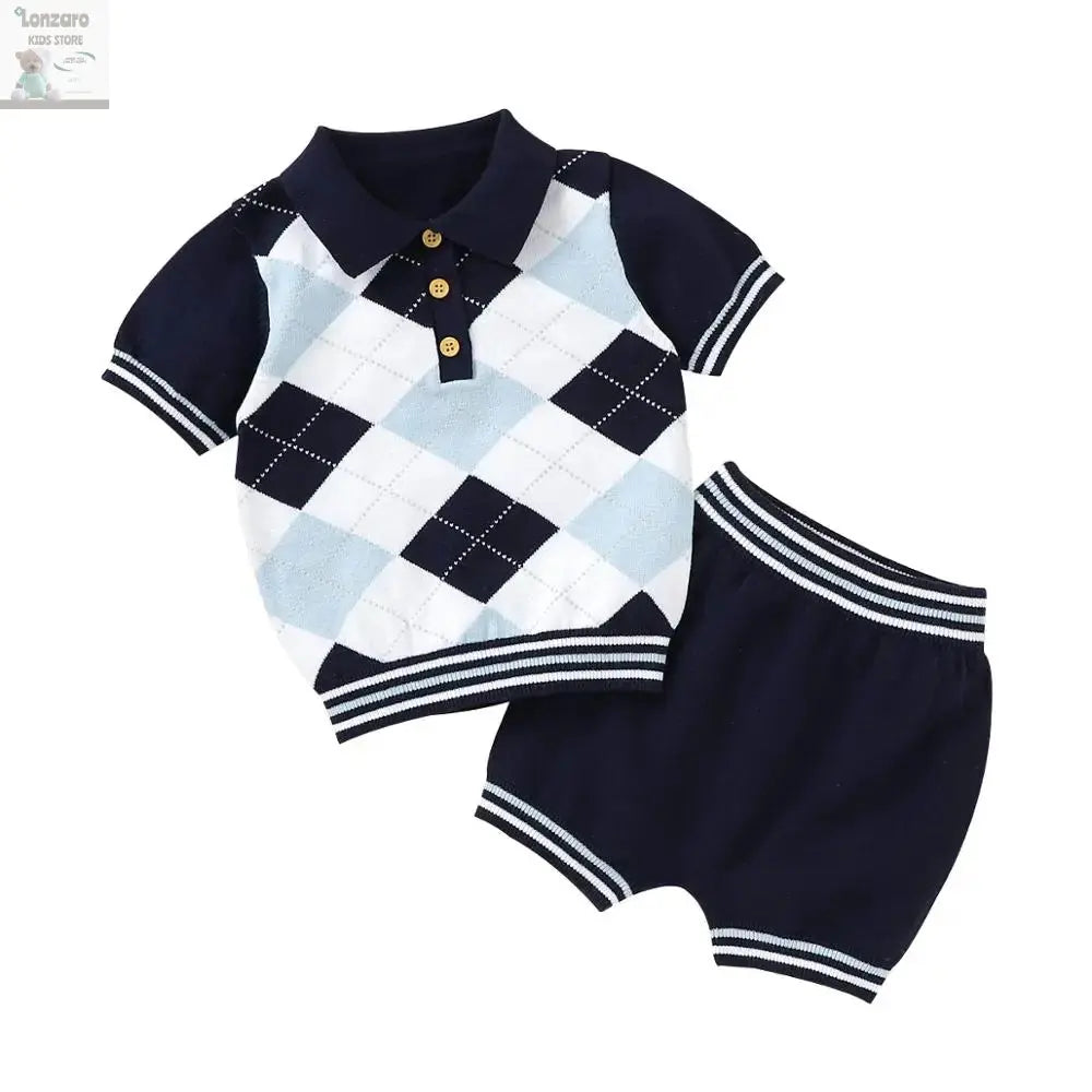 Tweedelige Set met Leuke Prints - Lonzaro Kids