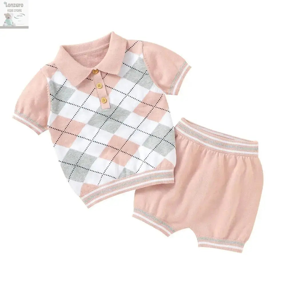 Tweedelige Set met Leuke Prints - Lonzaro Kids