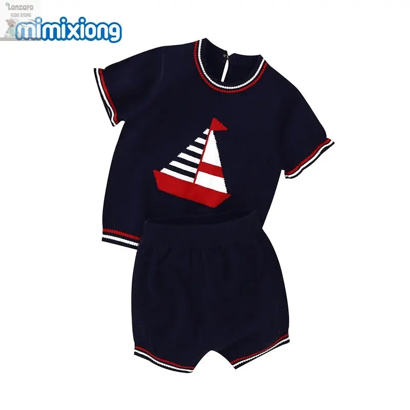 Tweedelige Set met Leuke Prints - Lonzaro Kids