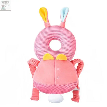 1-3Toddler Baby Head Protector Breathable Tencel Back Protector Cushion Back Prevent Injured Cartoon Security Pillows Lonzaro Kids