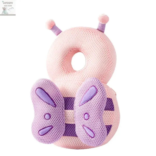 1-3Toddler Baby Head Protector Breathable Tencel Back Protector Cushion Back Prevent Injured Cartoon Security Pillows Lonzaro Kids