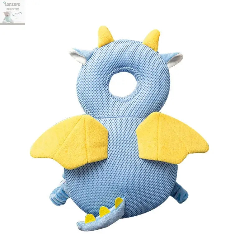 1-3Toddler Baby Head Protector Breathable Tencel Back Protector Cushion Back Prevent Injured Cartoon Security Pillows Lonzaro Kids